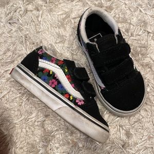 Toddler Floral Vans